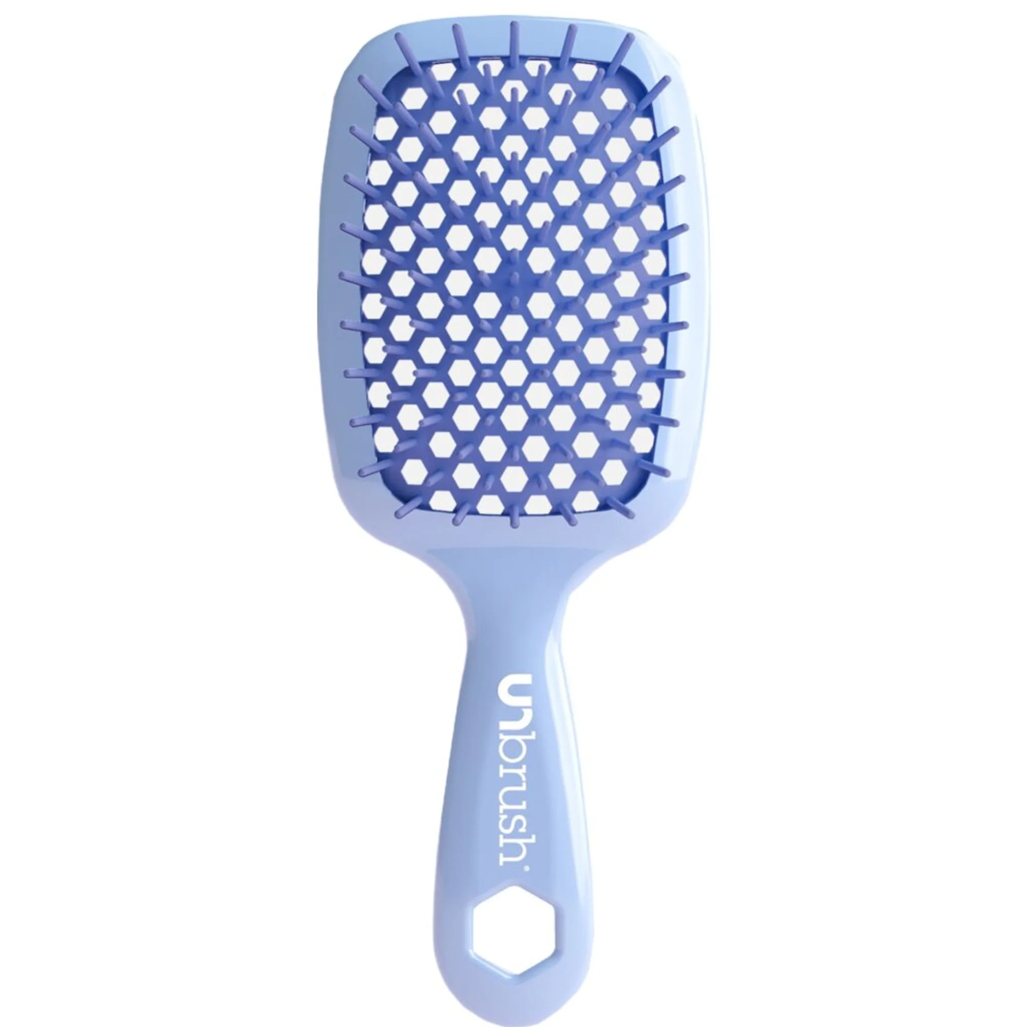 UNbrush Detangling Hair Brush - Pastel Periwinkle No tangle-børste