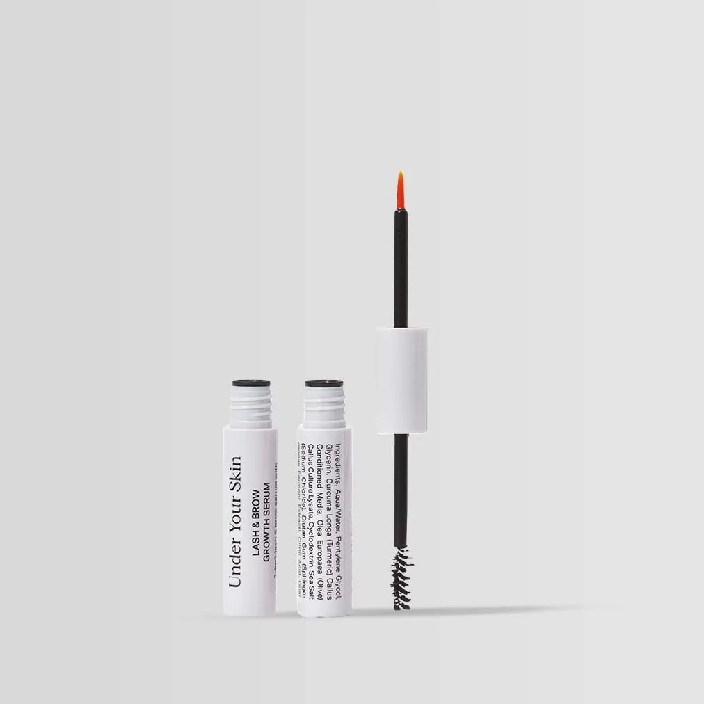 Under Your Skin Lash and Brow Serum - For Thicker, Fuller-Looking