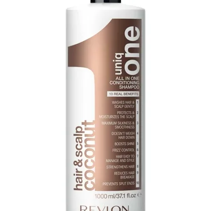 Revlon Uniq One All In One Conditioning Shampoo - Coconut 1000 ml
