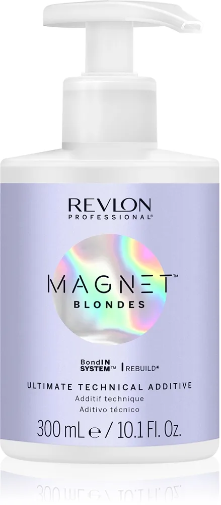 Revlon Professional Magnet Blondes Technical Additive Regenererande behandling För skadat och färgat hår 300 ml