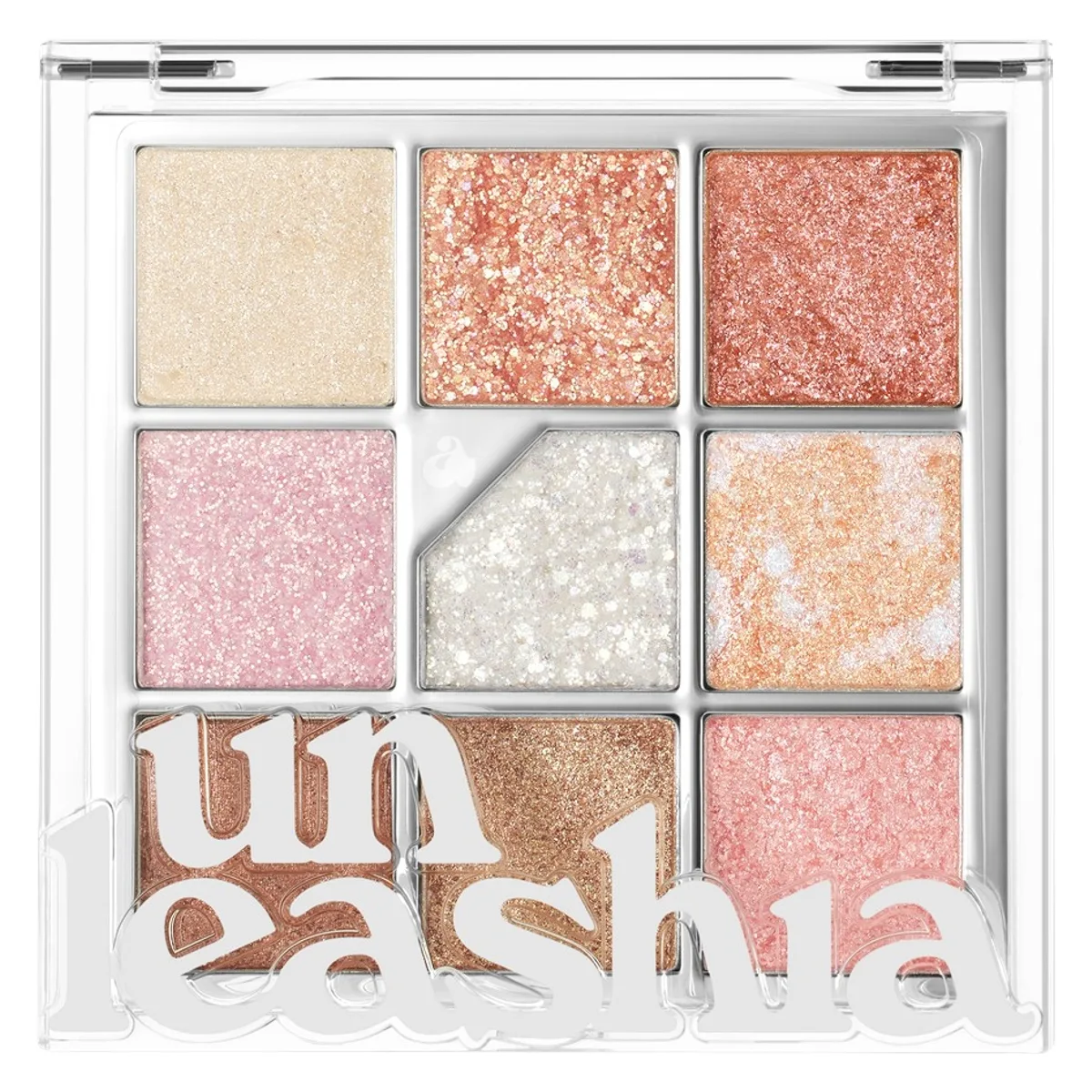 Unleashia Glitterpedia Eye Palette Palett för ögonskugga Skugga No.1 All Of Glitter 6.2 g