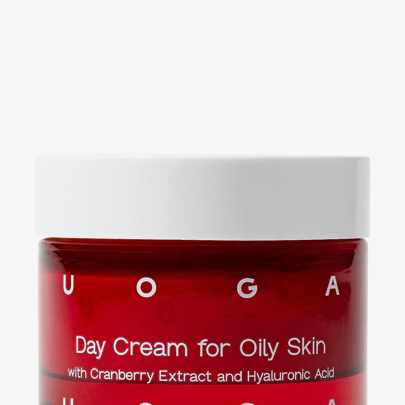 Uoga Uoga Day Cream For Combination And Oily Skin With Cranberry Extract And Hyaluronic Acid 30 ml