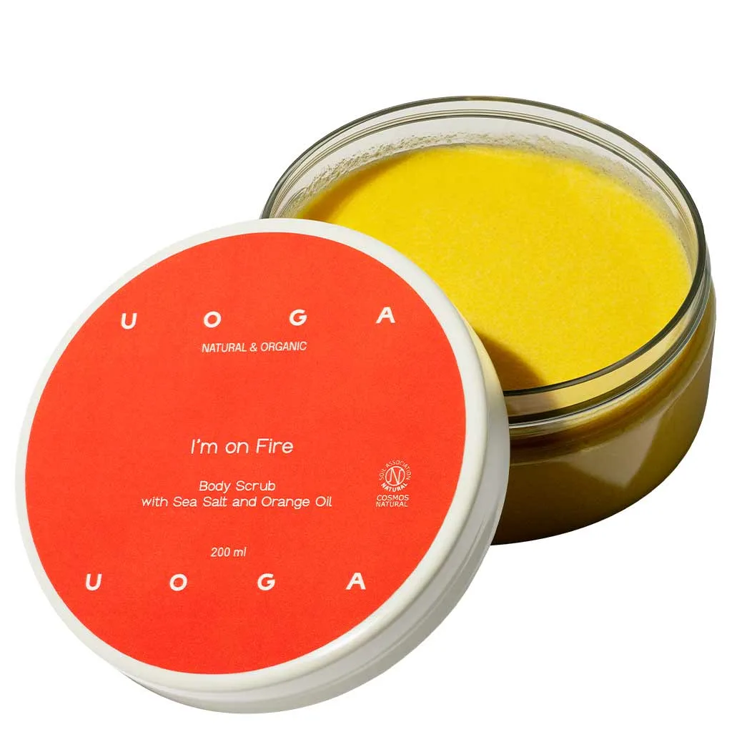 Uoga Uoga I'm on Fire Body Scrub Vartalokuorinta 200ml