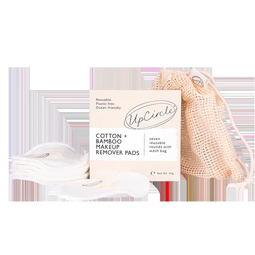 UpCircle Cotton and Bamboo Makeup Pads - 7 stk.