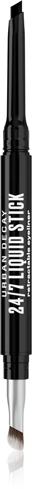 Urban Decay 24/7 Liquid Stick wasserfester Eyeliner mit hoher Pigmentdichte mit Pinselchen Farbton Melted Onyx 15 g