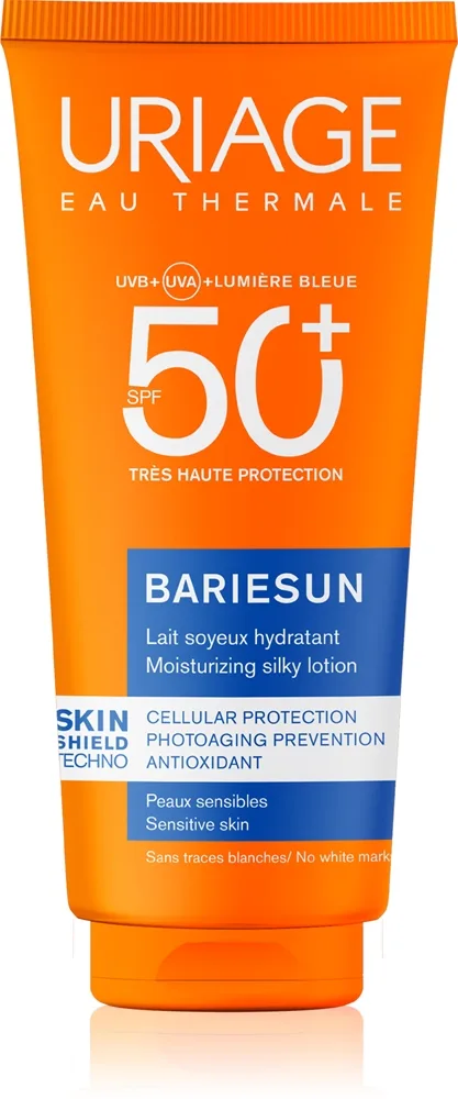Uriage Bariésun Silky Lotion SPF 50+ Beskyttende mælk til krop og ansigt SPF 50+ 100 ml