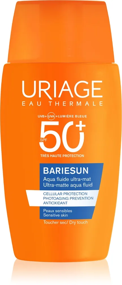 Uriage Bariésun Ultra Matte Aqua Fluid SPF50+ Beskyttende mat ansigtsvæske SPF 50+ 50 ml