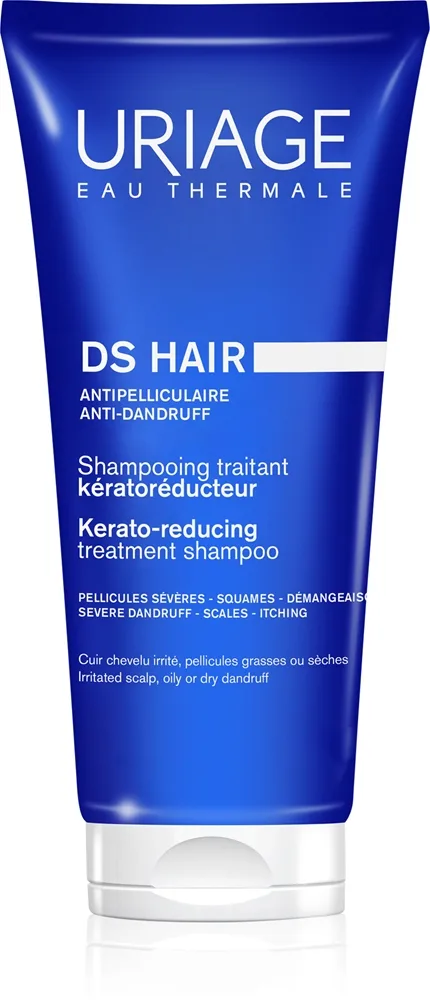 Uriage DS HAIR Kerato-Reducing Treatment Shampoo karstoittumista hillitsevä shampoo herkälle ja ärtyneelle iholle 150 ml