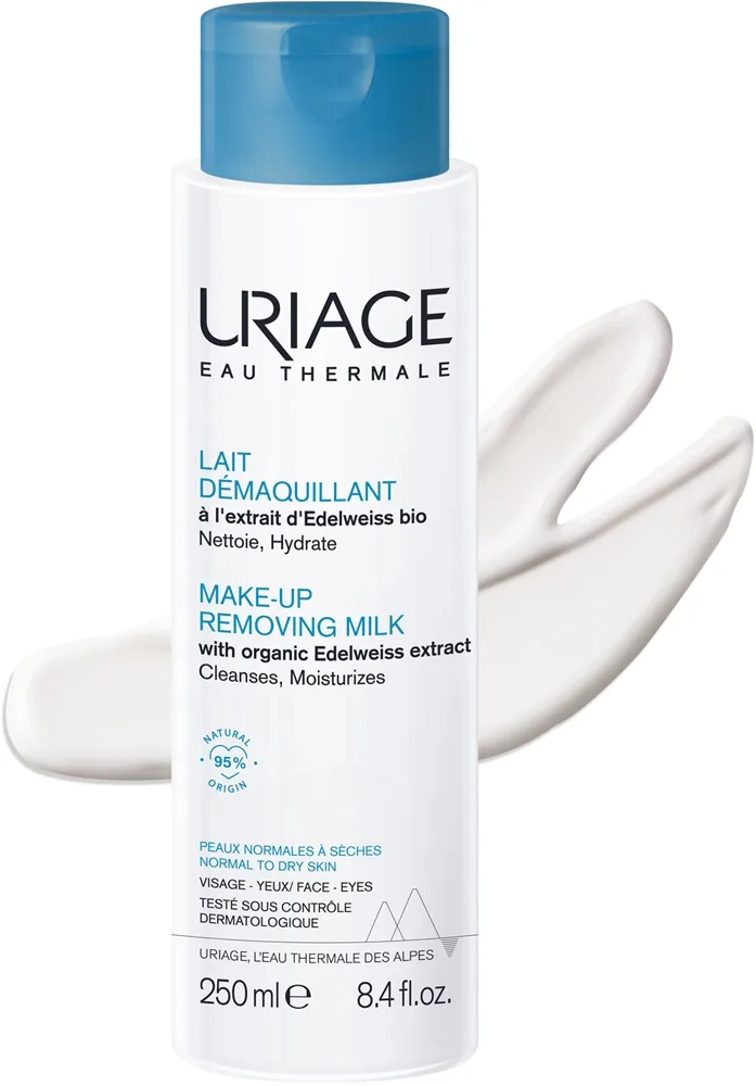 Uriage Eau Thermale Make-Up Removing Milk Mild sminkborttagningslotion för ansikte och ögon 250 ml