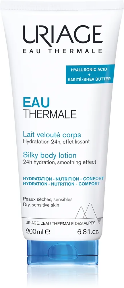 Uriage Eau Thermale Silky Body Lotion Silkig kroppsmjölk För torr och känslig hud 200 ml