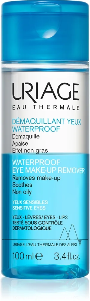 Uriage Eau Thermale Waterproof Eye Make-up Remover Vandfast makeupfjerner til sensitive øjne 100 ml
