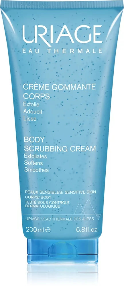 Uriage Hygiène Body Scrubbing Cream Skrubbecreme til kroppen til sensitiv hud 200 ml