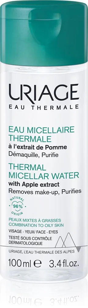 Uriage Hygiène Thermal Micellar Water - Combination to Oily Skin Miscellar rensevand Til kombineret hud 100 ml