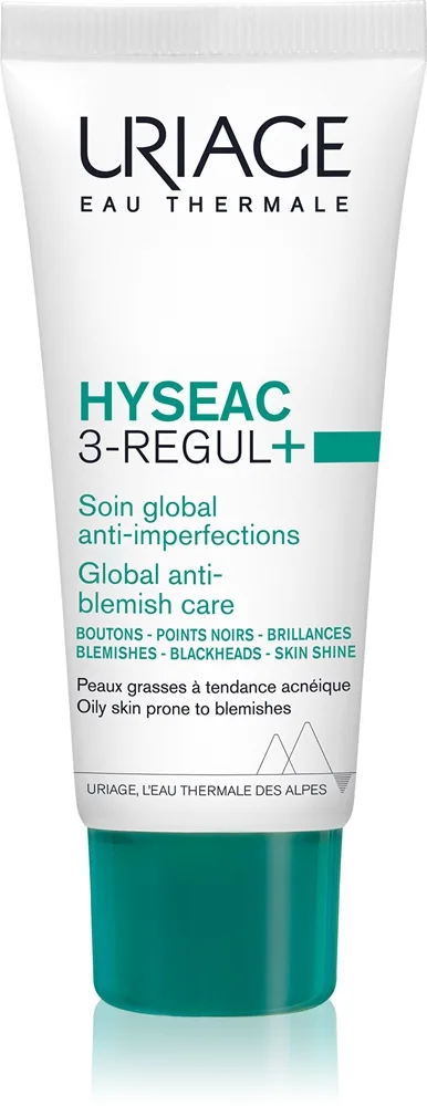 Uriage Hyseac 3-Regul+ Global Anti-Blemish Care mattapinnan antava voide ihon virheisiin 40 ml