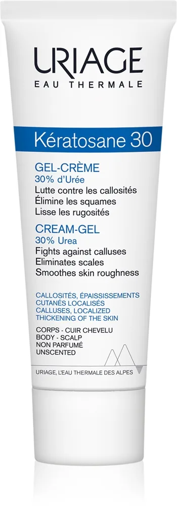Uriage Kératosane 30 Cream-Gel Fuktgivande gel-kräm 75 ml