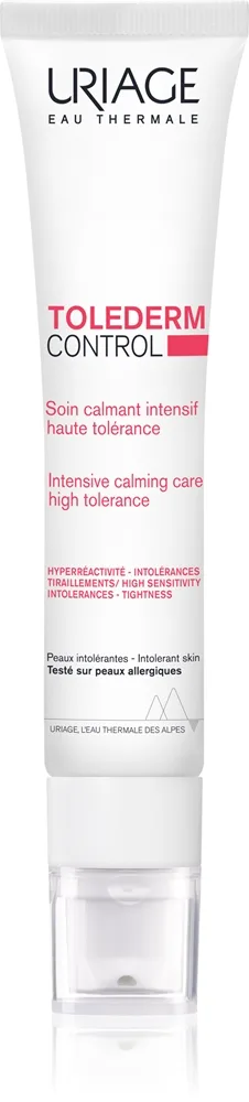 Uriage Toléderm Control Soothing Care rauhoittava hoito herkälle ja intolerantille iholle 40 ml