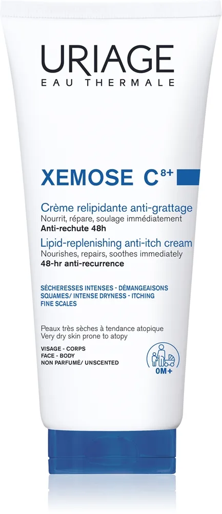 Uriage Xemose C8+ Lipid-Replenishing Anti-Itch cream 200 ml 200 ml