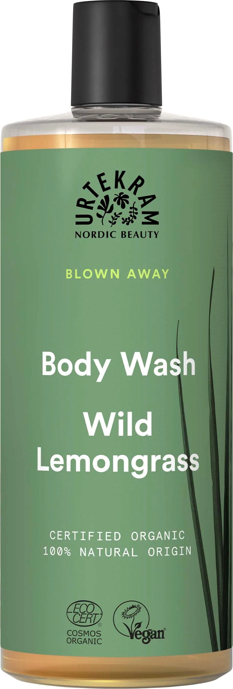 Urtekram Blown Away Body Wash Wild Lemongrass 500 ml