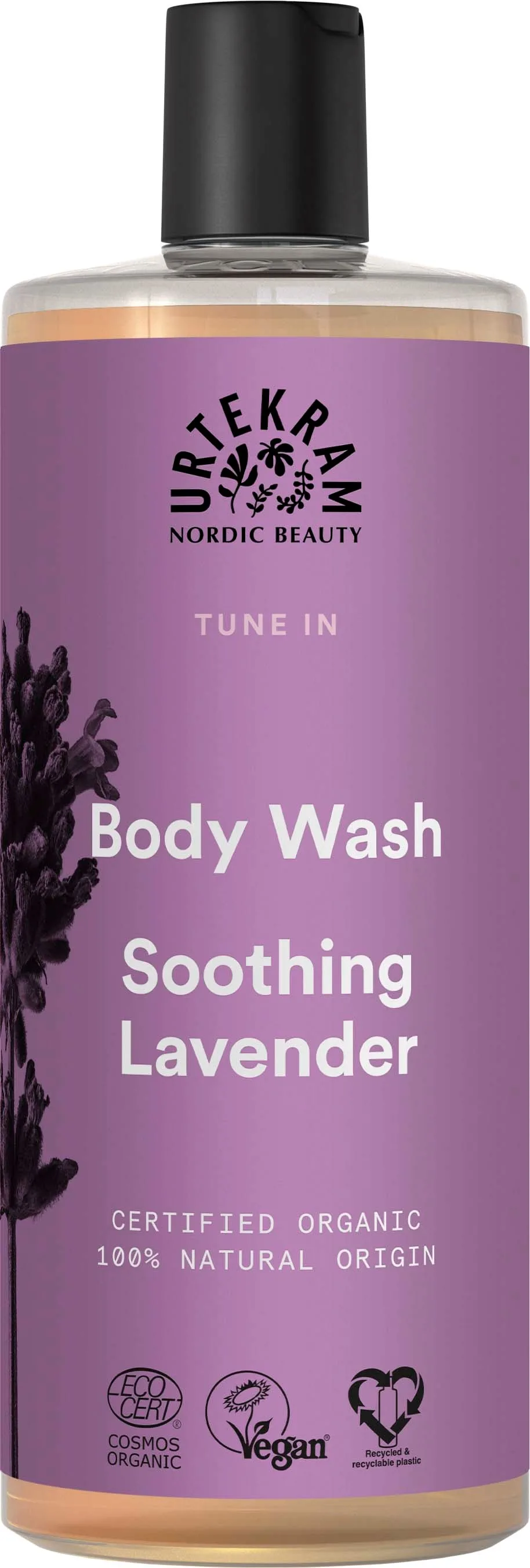 Urtekram Tune In Body Wash Soothing Lavender 500 ml