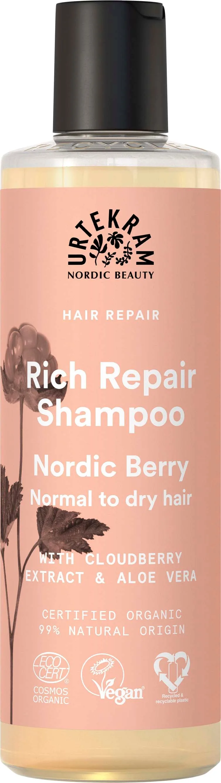 Urtekram Nordic Berry Rich Repair Shampoo 250 ml