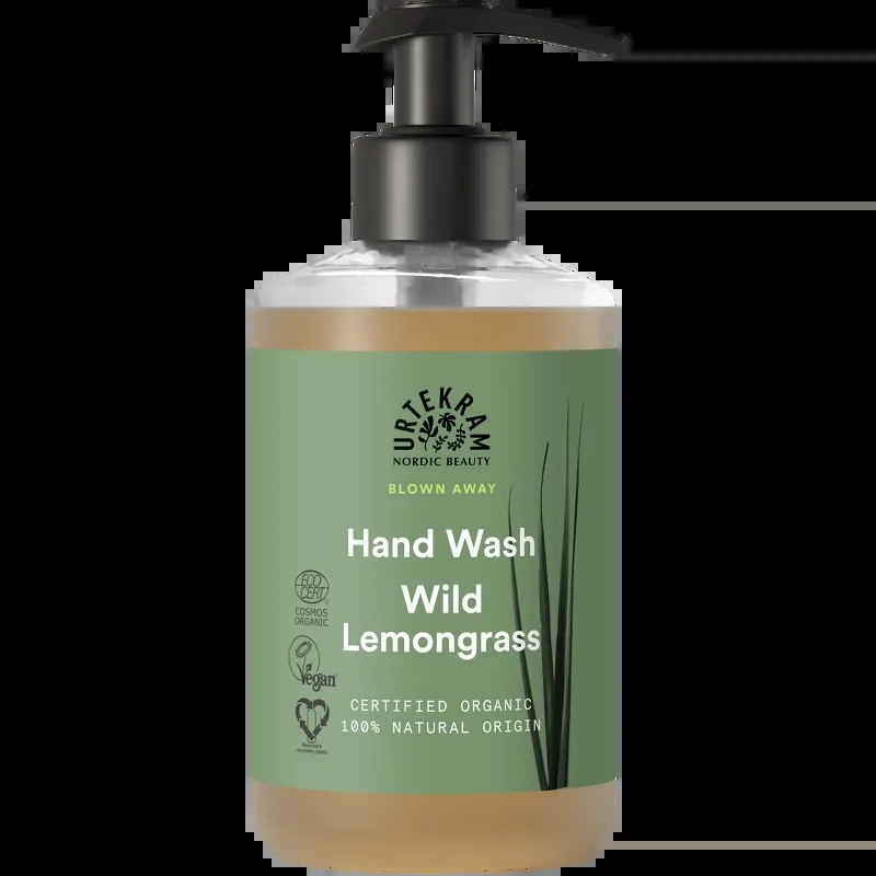 Urtekram Hand Wash Wild Lemongrass - 300 ml
