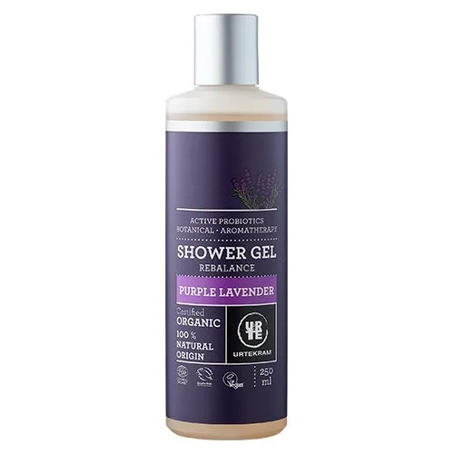 Urtekram Purple Lavender Shower Gel 250 ml.