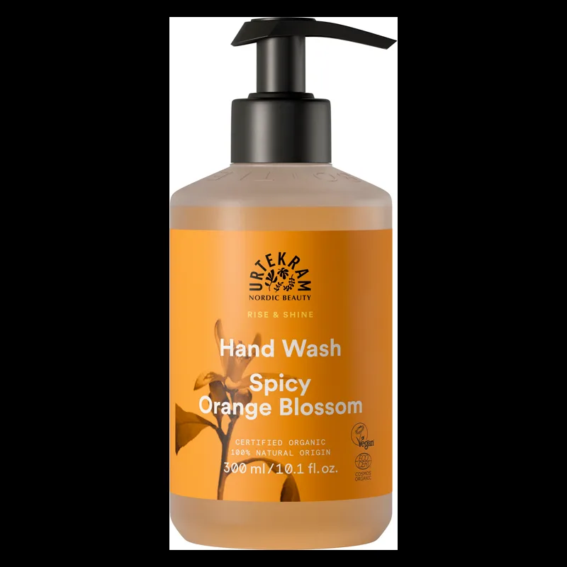 Urtekram Rise & Shine Spicy Orange Blossom Hand Wash 300 ml