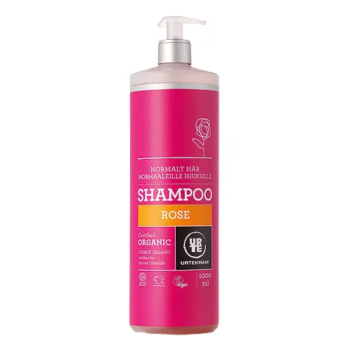 Urtekram Rose Shampoo (normalt hår) 1000 ml.