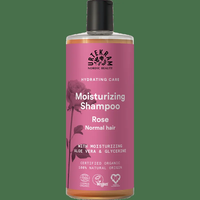 Urtekram Rose Shampoo (normalt hår) 500 ml.