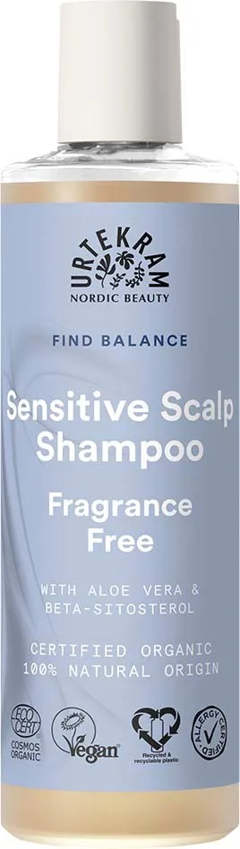 Urtekram Find Balance Shampoo Fragrance Free 250 ml