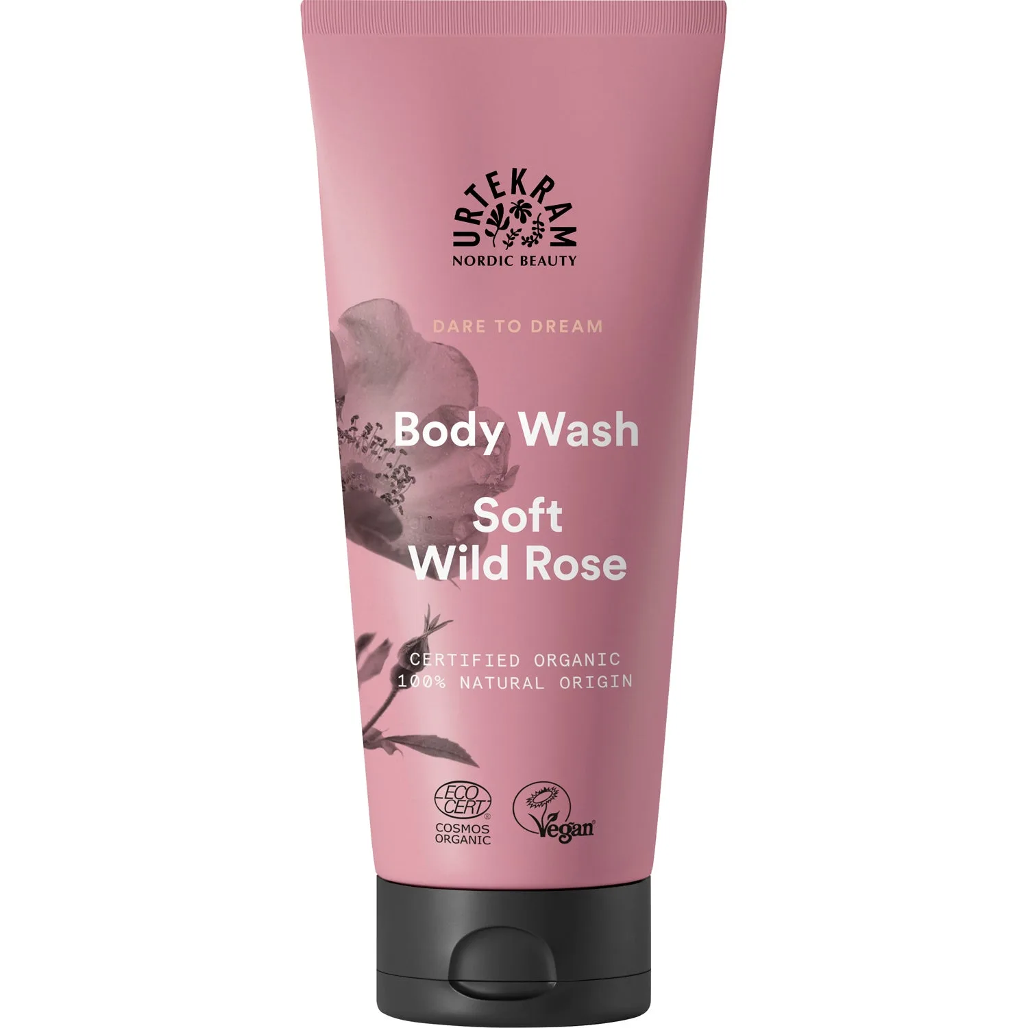 Urtekram Soft Wild Rose Dare to Dream Body Wash 200 ml