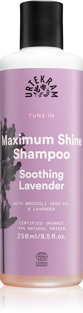 Urtekram Tune In Maximum Shine Shampoo Soothing Lavender 250 ml