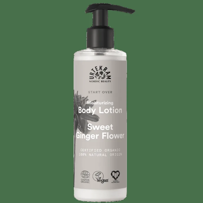Urtekram Sweet Ginger Flower Body Lotion (245 ml)