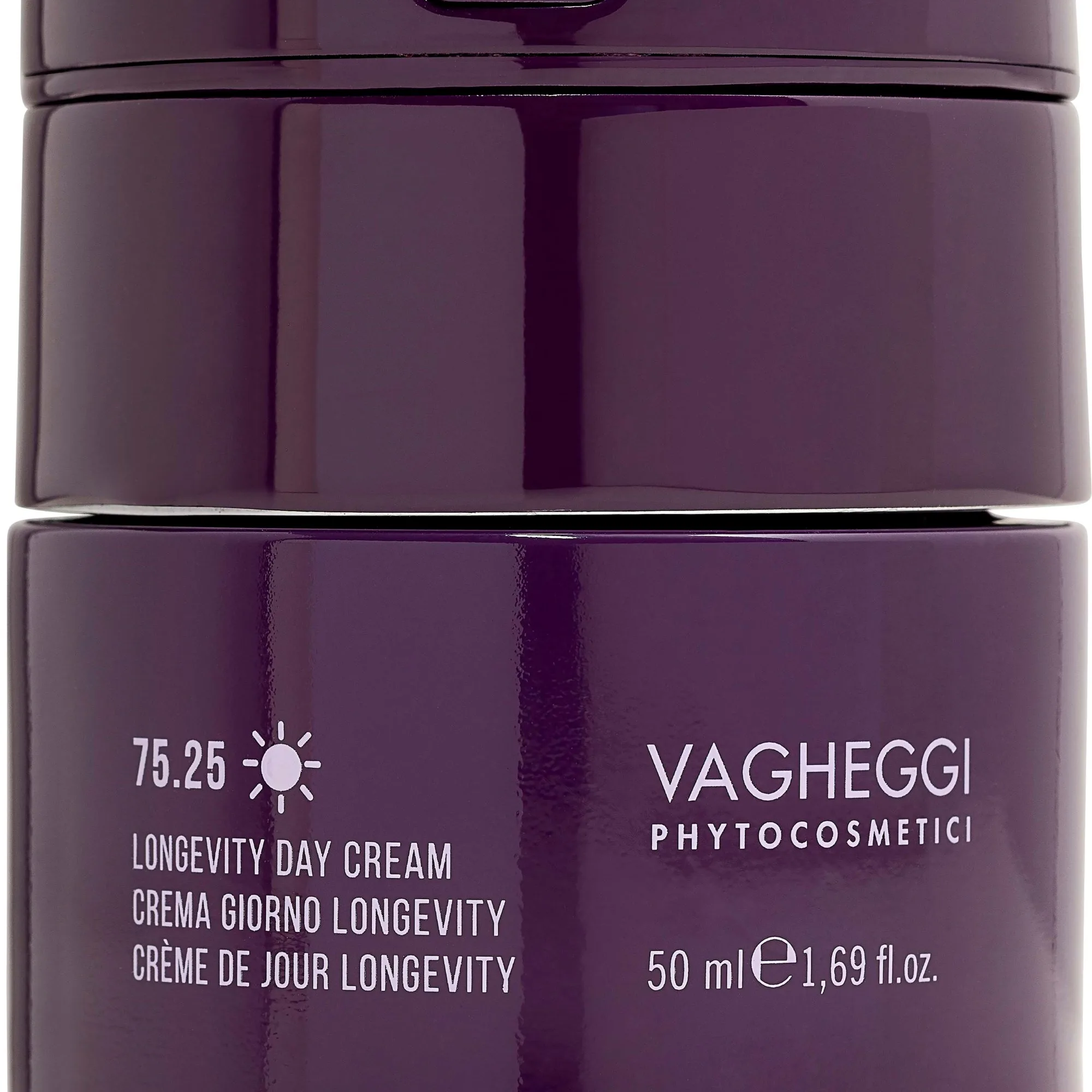 VAGHEGGI 75.25 Longevity Day Cream - Efficacy Booster Device 50 ml