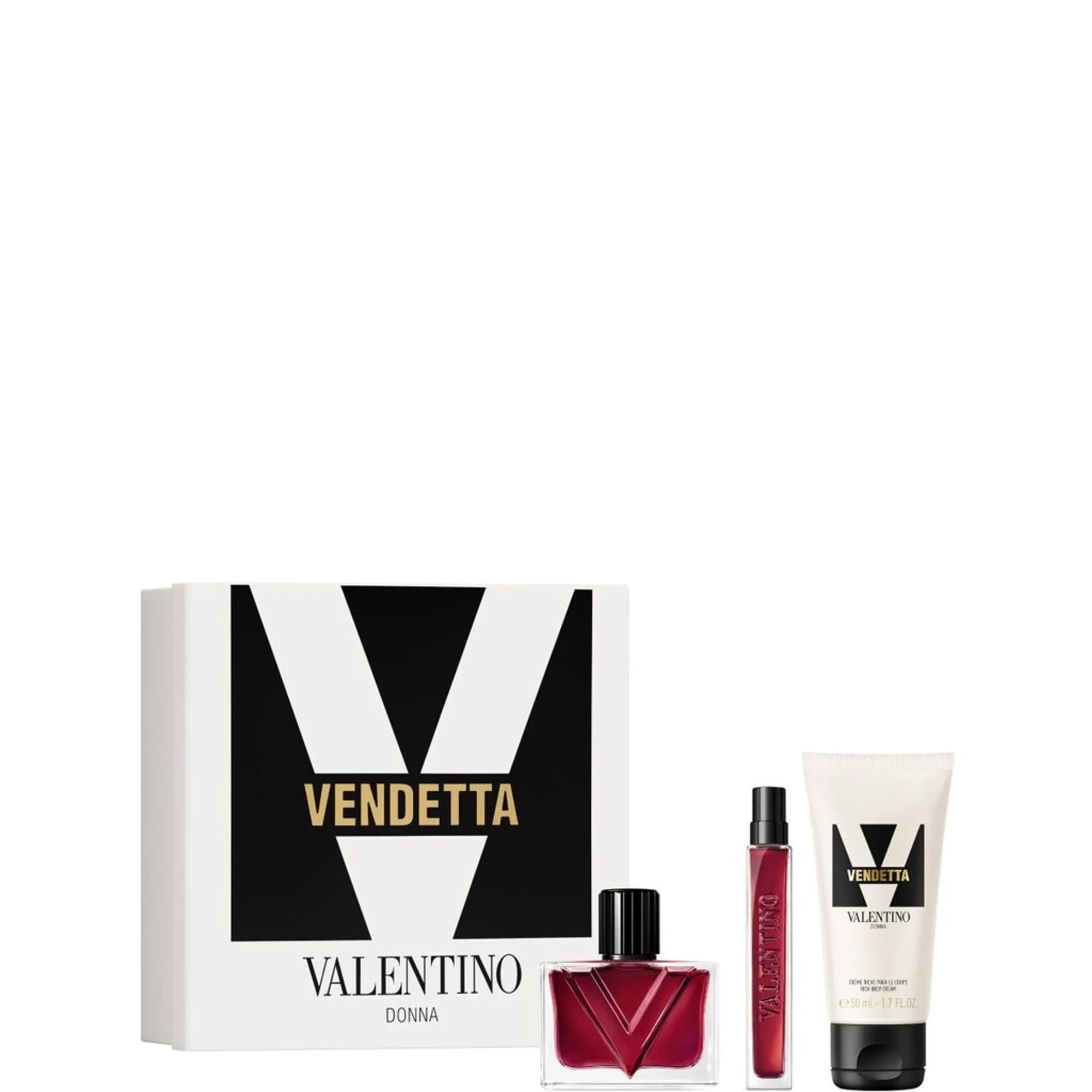Valentino Vendetta Donna Eau de Parfum + Body Balm Set Tuoksupakkaus