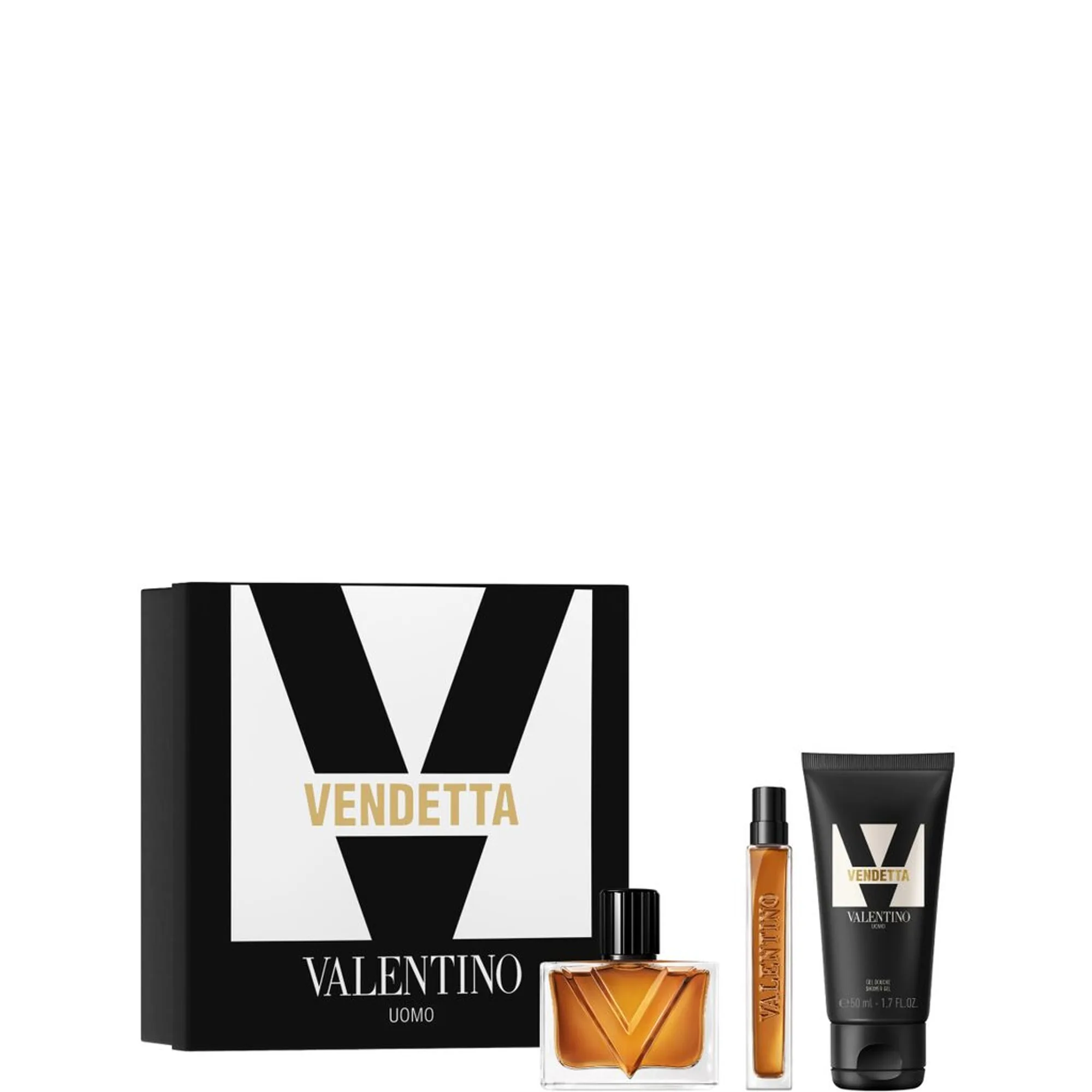 Valentino Vendetta Uomo Eau de Parfum + Duschgel Set Tuoksupakkaus