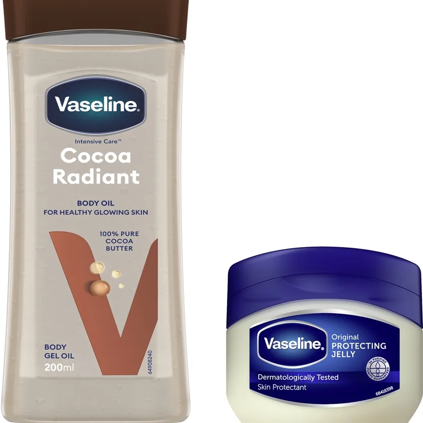Vaseline Cocoa Radiant Set för kropp
