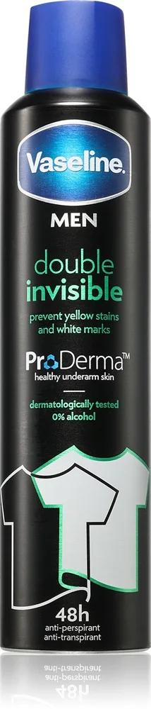 Vaseline MEN Double Invisible Anti-Perspirant ProDerma 250 ml