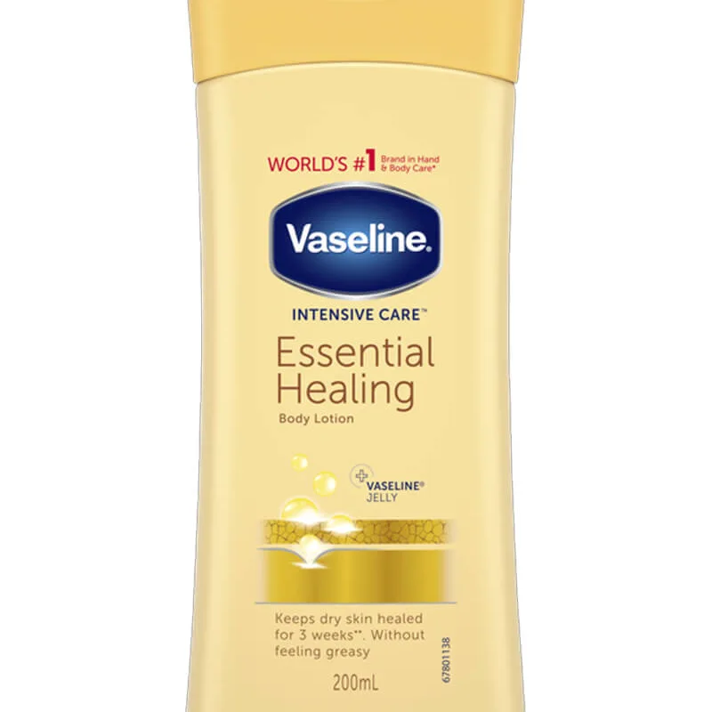 Vaseline Essential Healing Återfuktande kroppslotion 200 ml