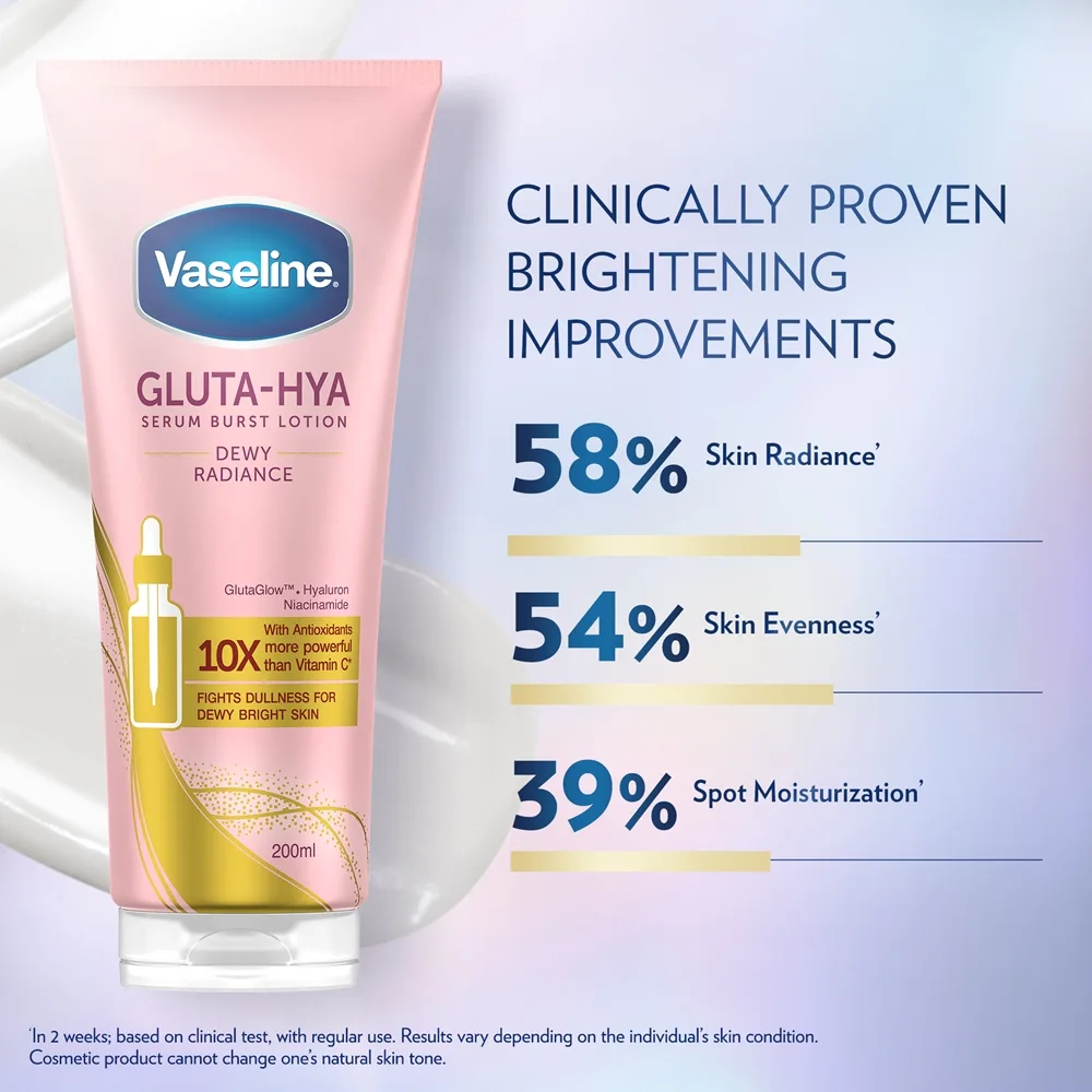 Vaseline Gluta-Hya Dewy Radiance Kroppsserum 75 ml