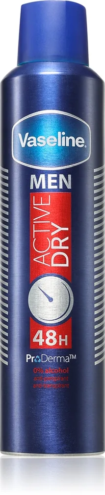 Vaseline MEN Active Dry 48H Anti-Perspirant ProDerma 250 ml