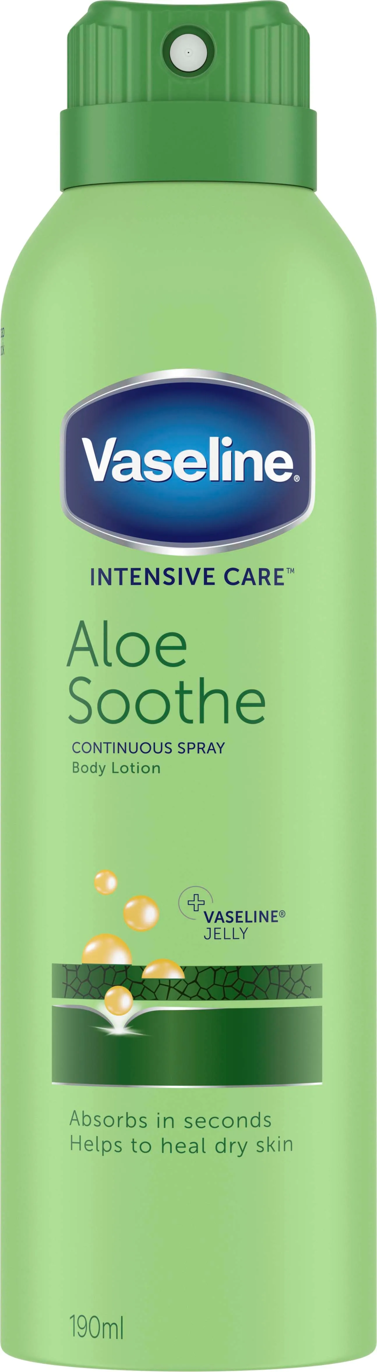 Vaseline Spray Lotion Aloe Soothe 190 ml