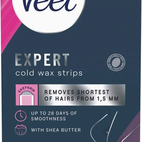 Veet Expert Vaxremsor Normal hud för ben & kropp 40 st