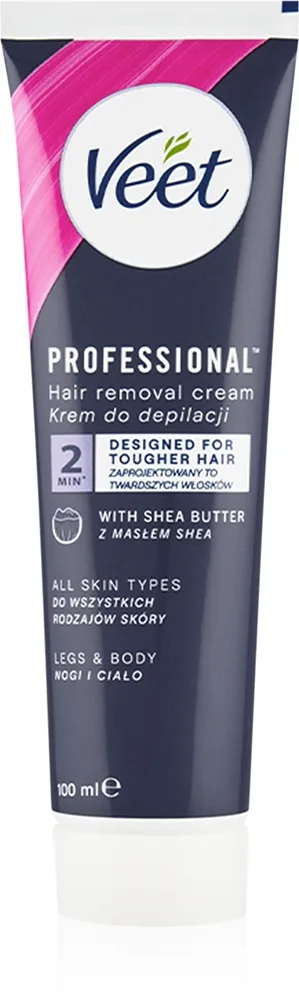 Veet Professional All Skin Types karvanpoistovoide kaikille ihotyypeille 100 ml