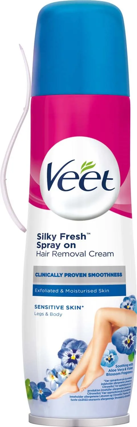 Veet Spray On Ihokarvanpoistovoide 150 ml