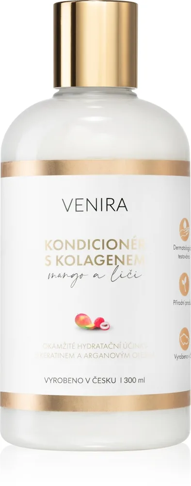 Venira Conditioner with Collagen Balsam för alla hårtyper Mango-Lychee 300 ml