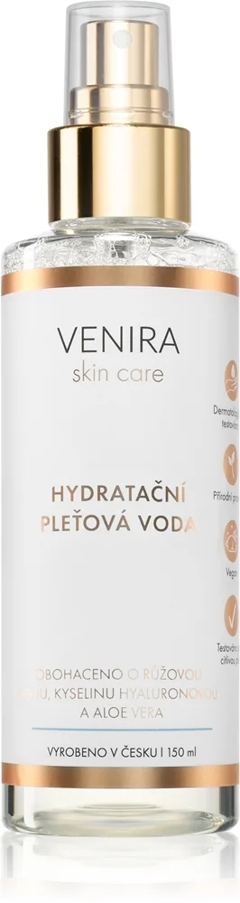 Venira Hydrating Facial Water Fugtgivende ansigtstoner 150 ml