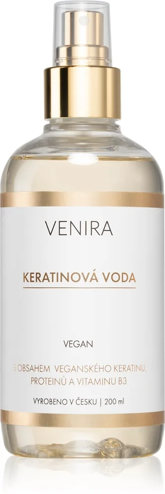 Venira Keratin Hair Water hiuksiin jätettävä hoitotuote tuoksuva Floral-Citrus 200 ml
