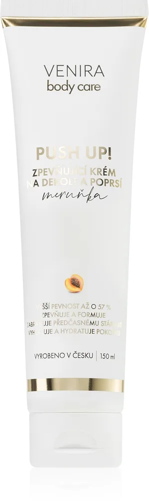 Venira PUSH UP! Firming Cream Byst-åtstramande kräm Apricot 150 ml