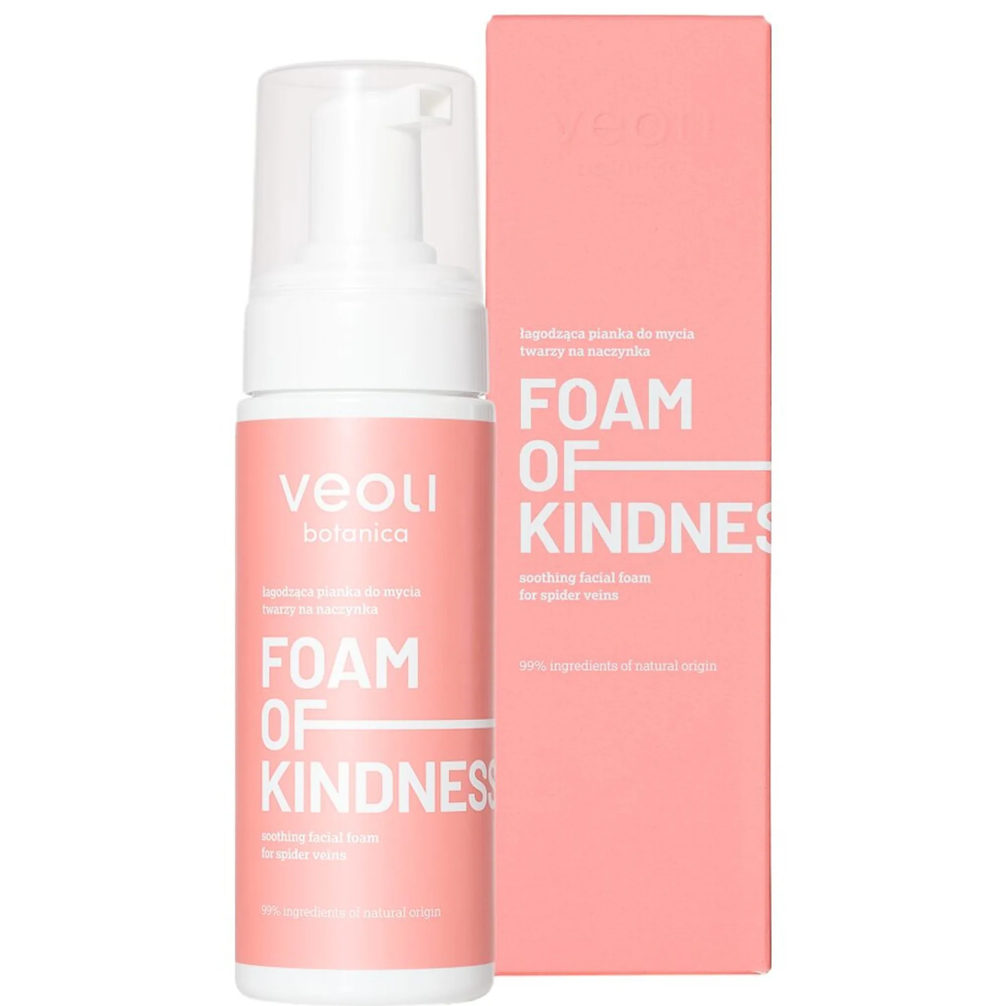 Veoli Botanica FOAM OF KINDNESS Soothing facial foam Puhdistusvaahto